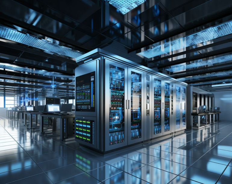 Electrical power distribution and backup systems for data centers and IT parks